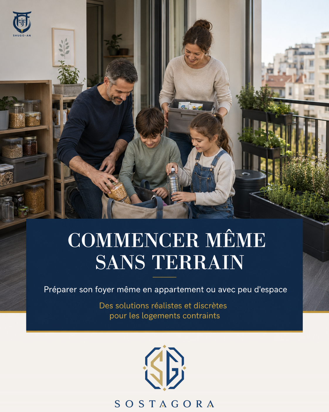 Commencer même sans terrain