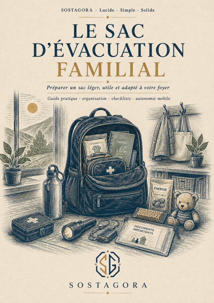 Le sac d’évacuation familial